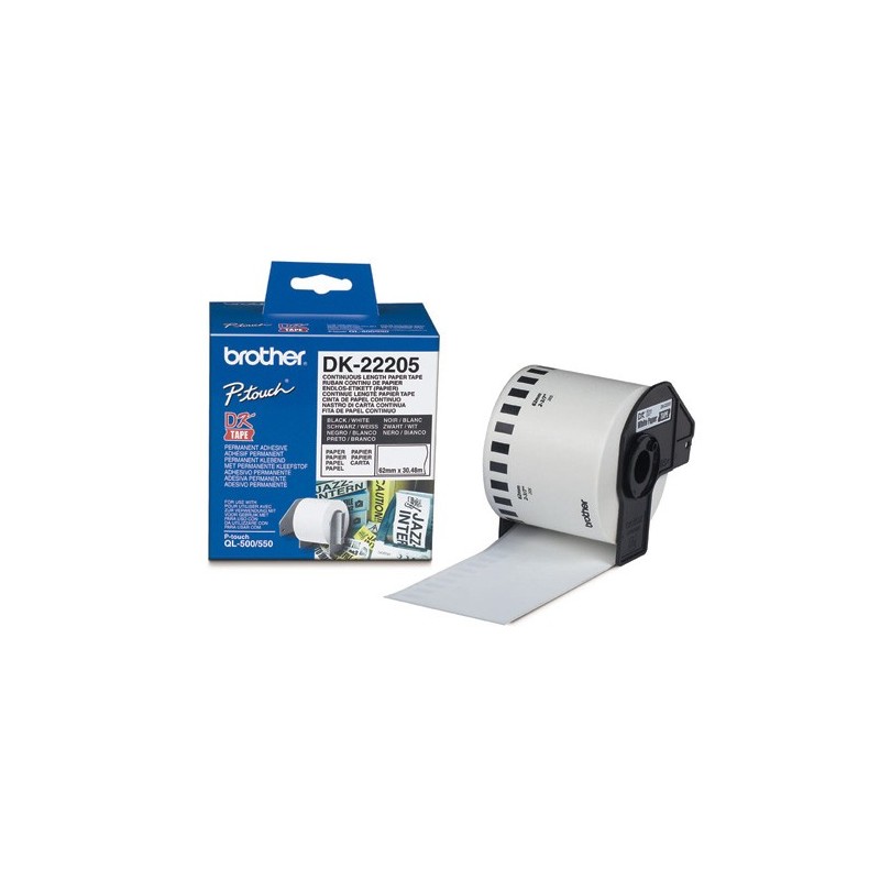 PAPEL CONTINUO BROTHER QL550 PAPEL CONTINUO BROTHER QL550