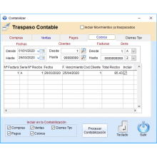 Itactil Gestión Traspaso contable