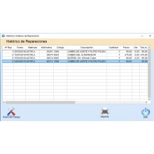 Itactil Gestión Taller historial reparaciones