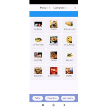 módulo de comanderos para restaurante