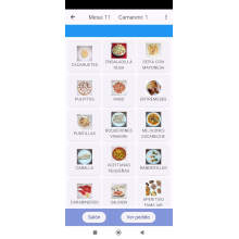 módulo de comanderos para restaurante